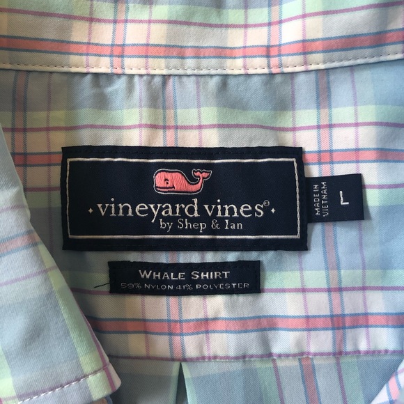 Vineyard Vines Whale Shirt L - Picture 3 of 3